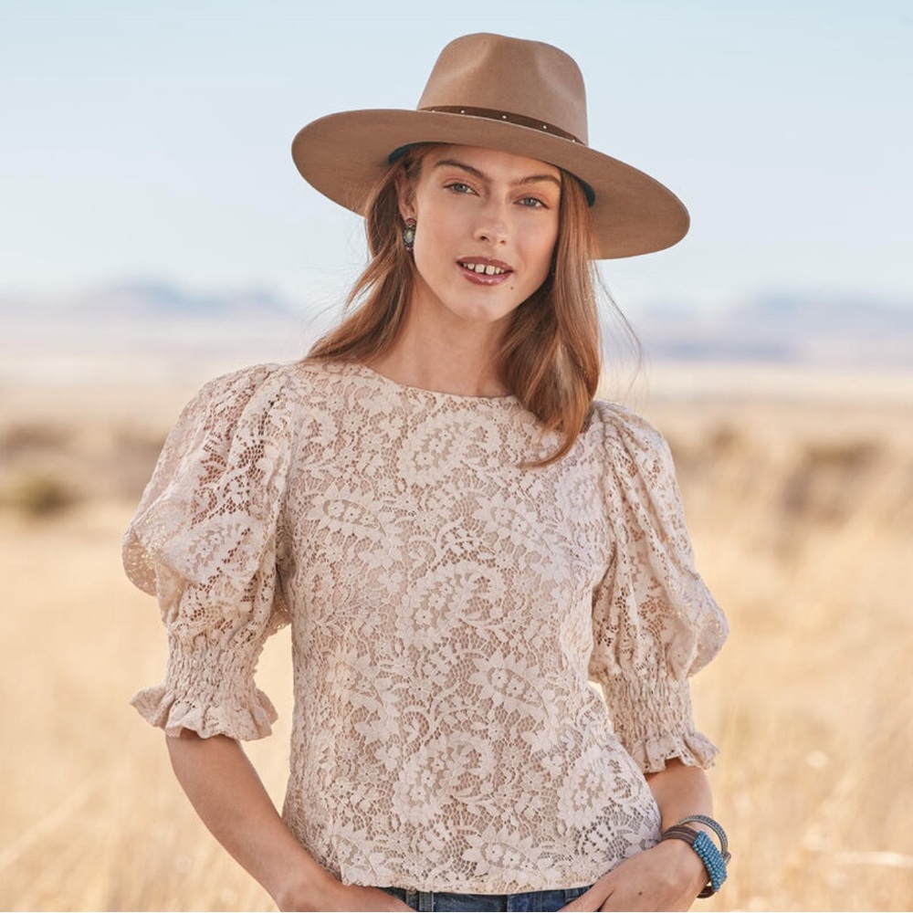 Marianne lace top. New with tags from Sundance.